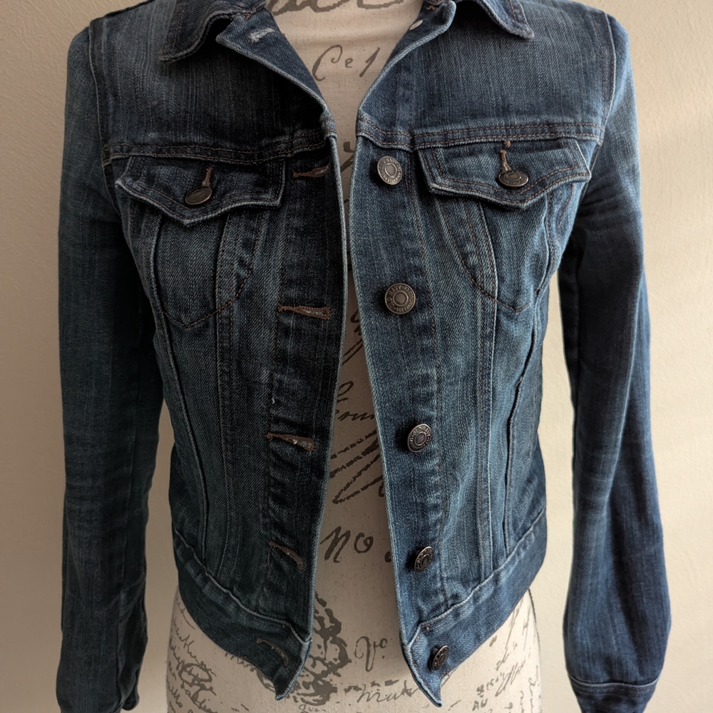 Old Navy Blue Jean Jacket Classic Style